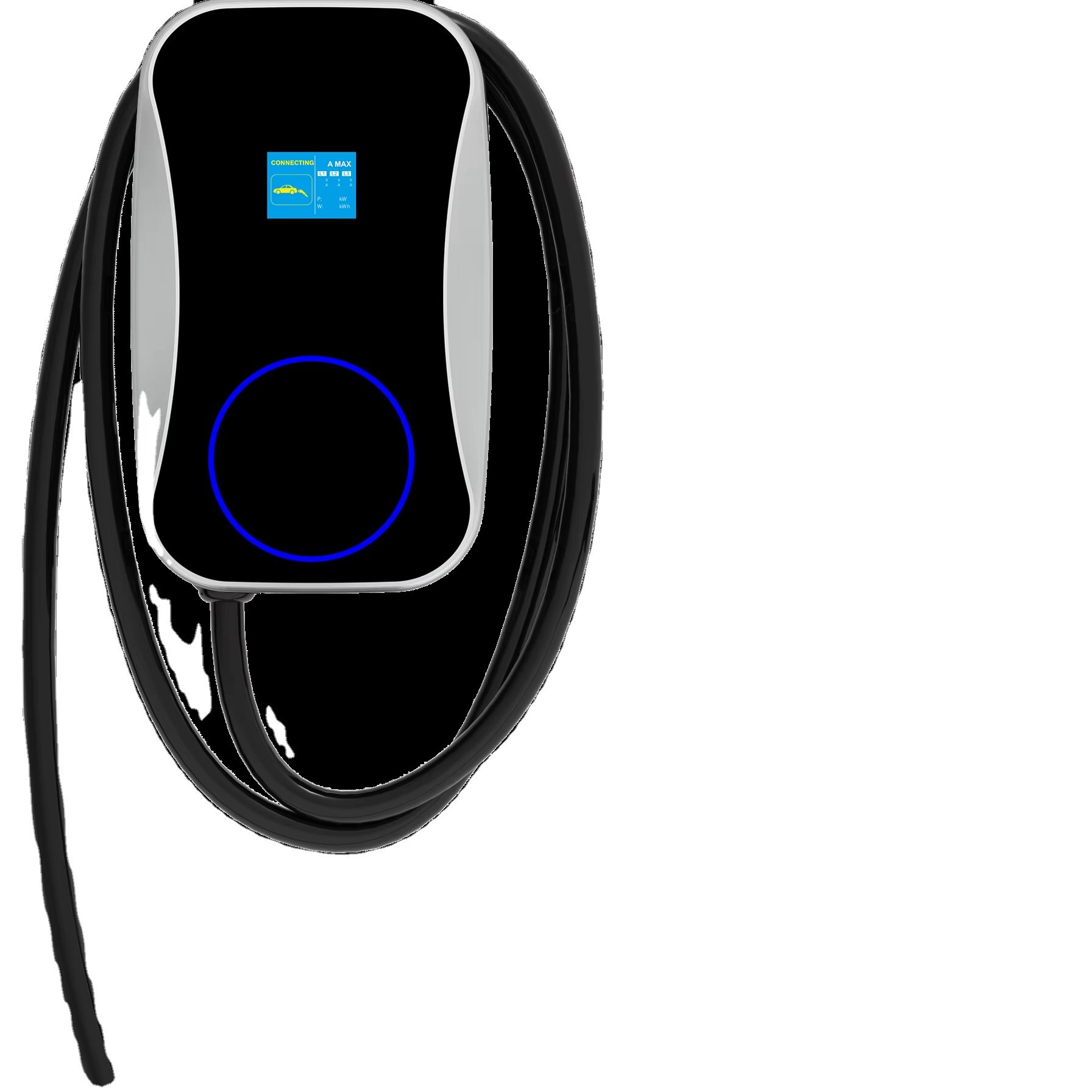 Commercial Wall-mounted Charging Station 7kw EV Charger Wallbox Electric Car Charger
